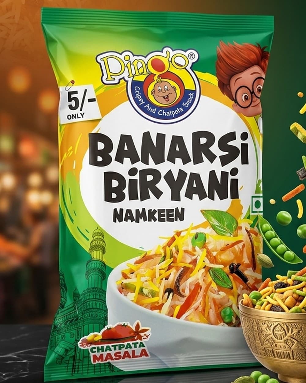 Banarsi Biryani Namkeen — Pingo Namkeen
