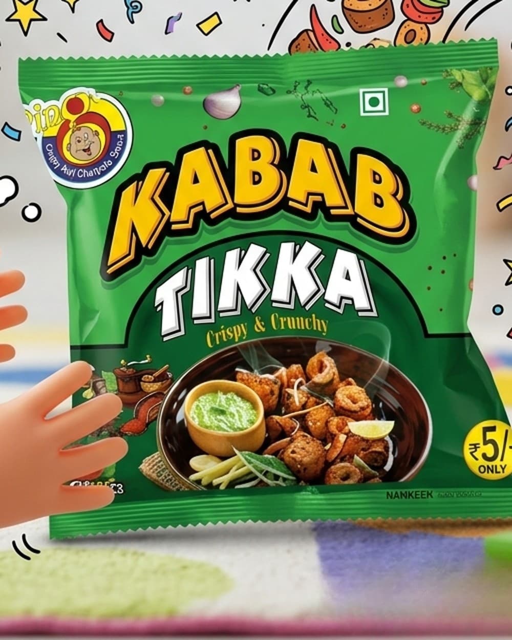 Kabab Tikka — Pingo Chatpata Bites