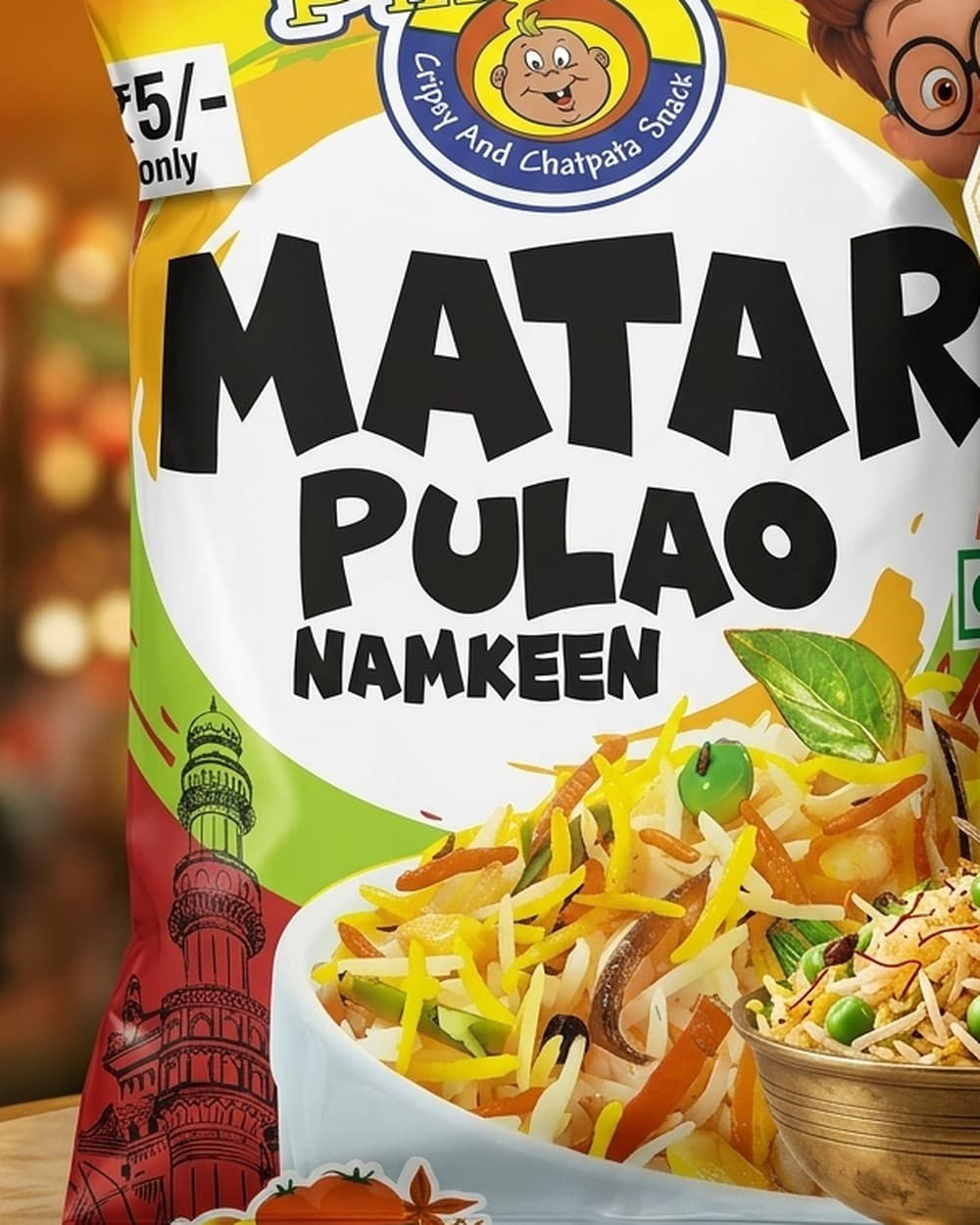 Matar Pulao Namkeen — Pingo Namkeen
